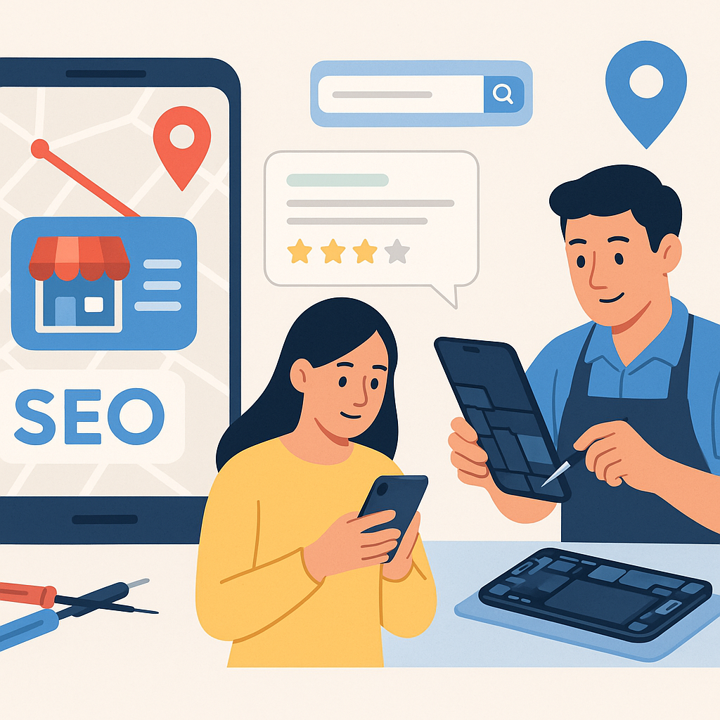 Google Maps SEO for Phone Repair Shops: Rank Higher Locally: Optimize your shop with cell phone repair SEO services and ph…
