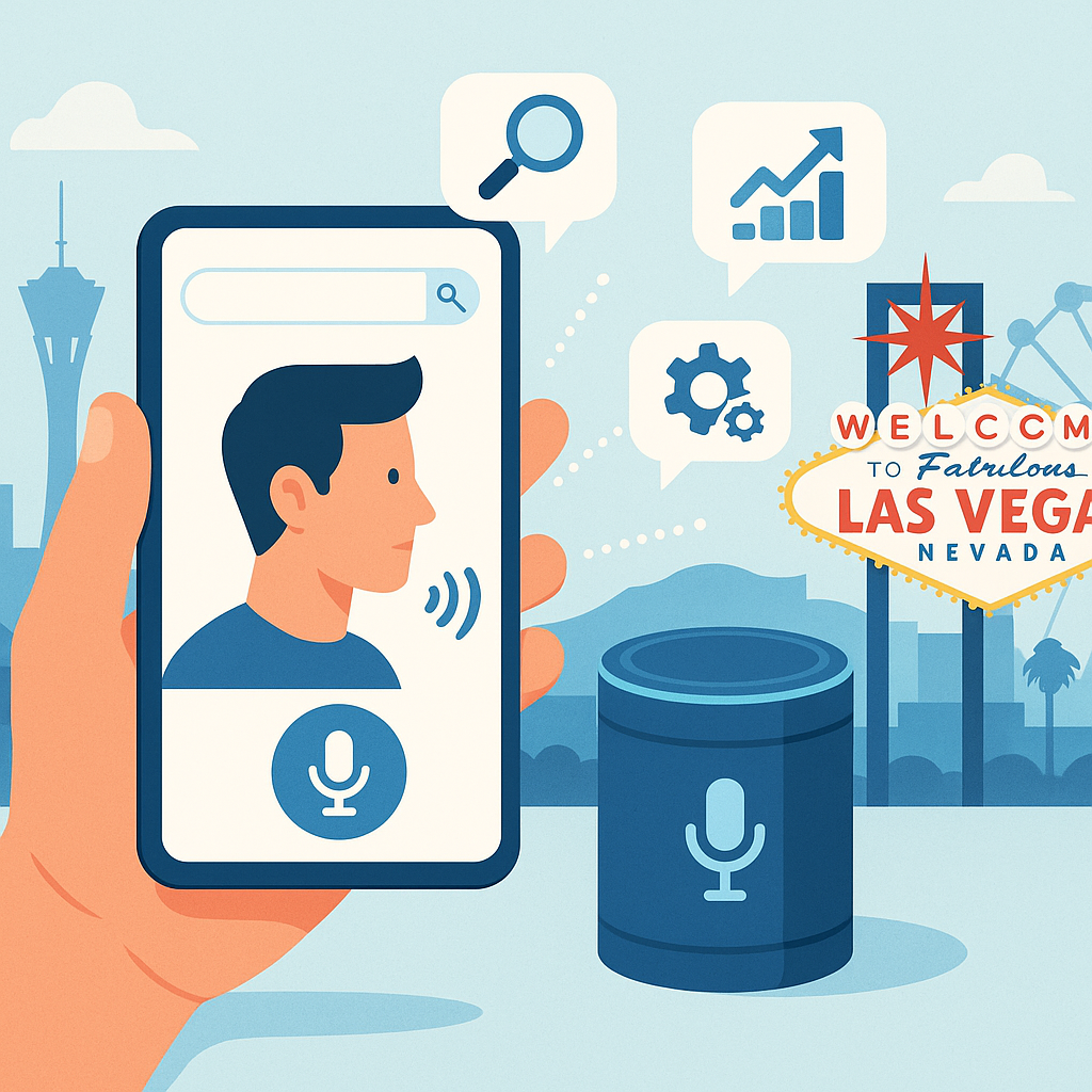 Voice Search Optimization for Las Vegas Companies: Neon Digital Media helps Las Vegas businesses with voice search optimiz…