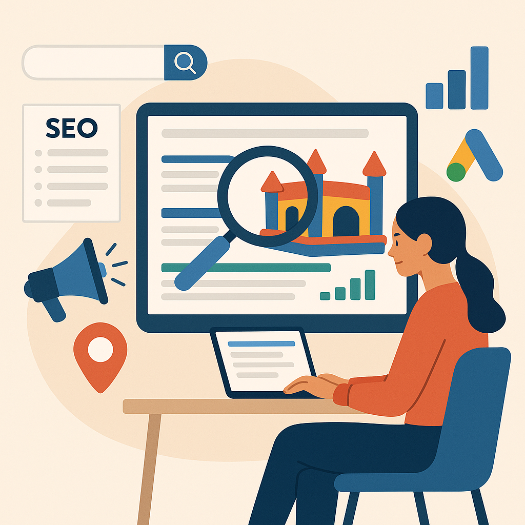 SEO for Party Rental Companies: Dominate Local Search Results: Party rental SEO tactics to dominate local search: optimize…