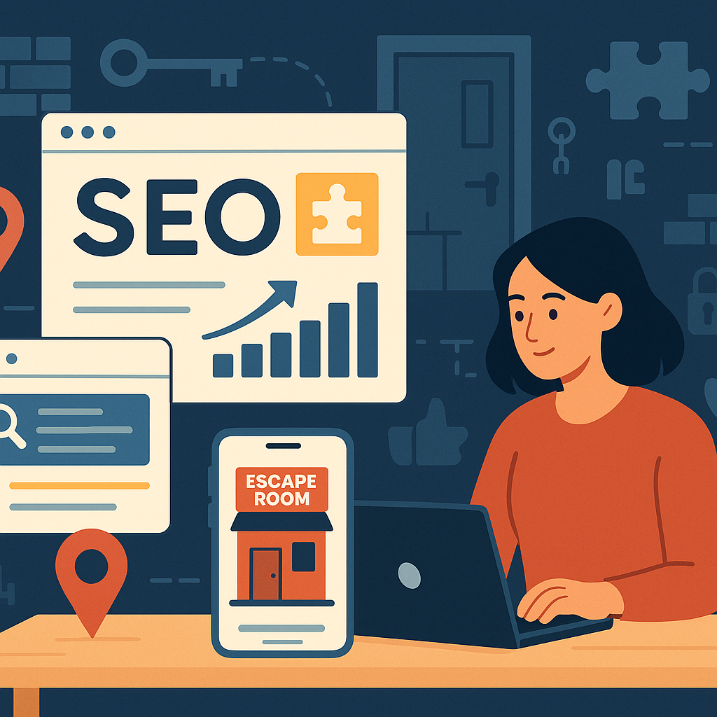 Local SEO for Escape Rooms: Get More Bookings in Las Vegas: Local SEO for escape rooms in Las Vegas: optimize Google Busin…