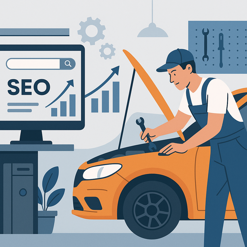 Automotive Repair Shop SEO: Auto repair SEO: local strategies for garages and mechanics—keyword research, on-page optimiza…