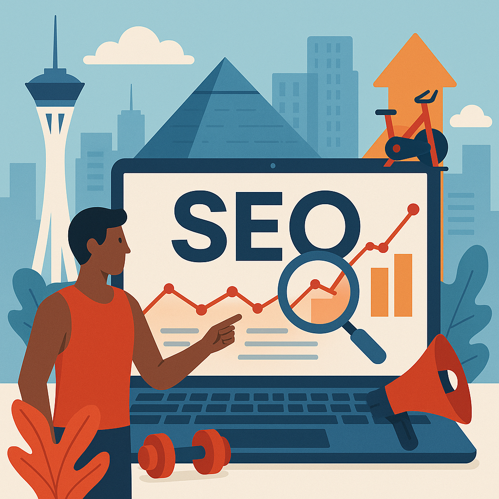 Gym and Fitness Studio SEO in Las Vegas: Optimize Las Vegas gym visibility with local SEO: keyword research, GBP optimizat…