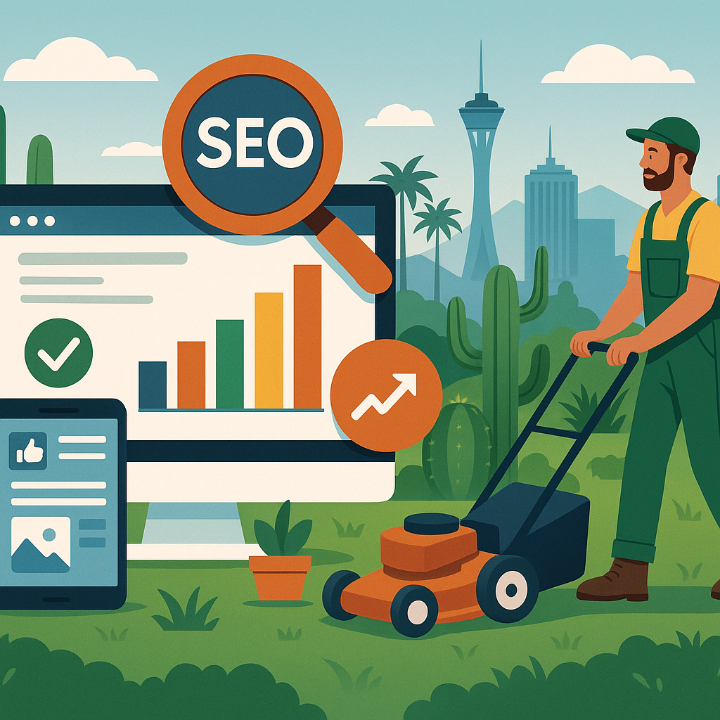 Landscaping Marketing and SEO in Las Vegas: Las Vegas landscaping marketing & SEO: local SEO for landscapers, social media…