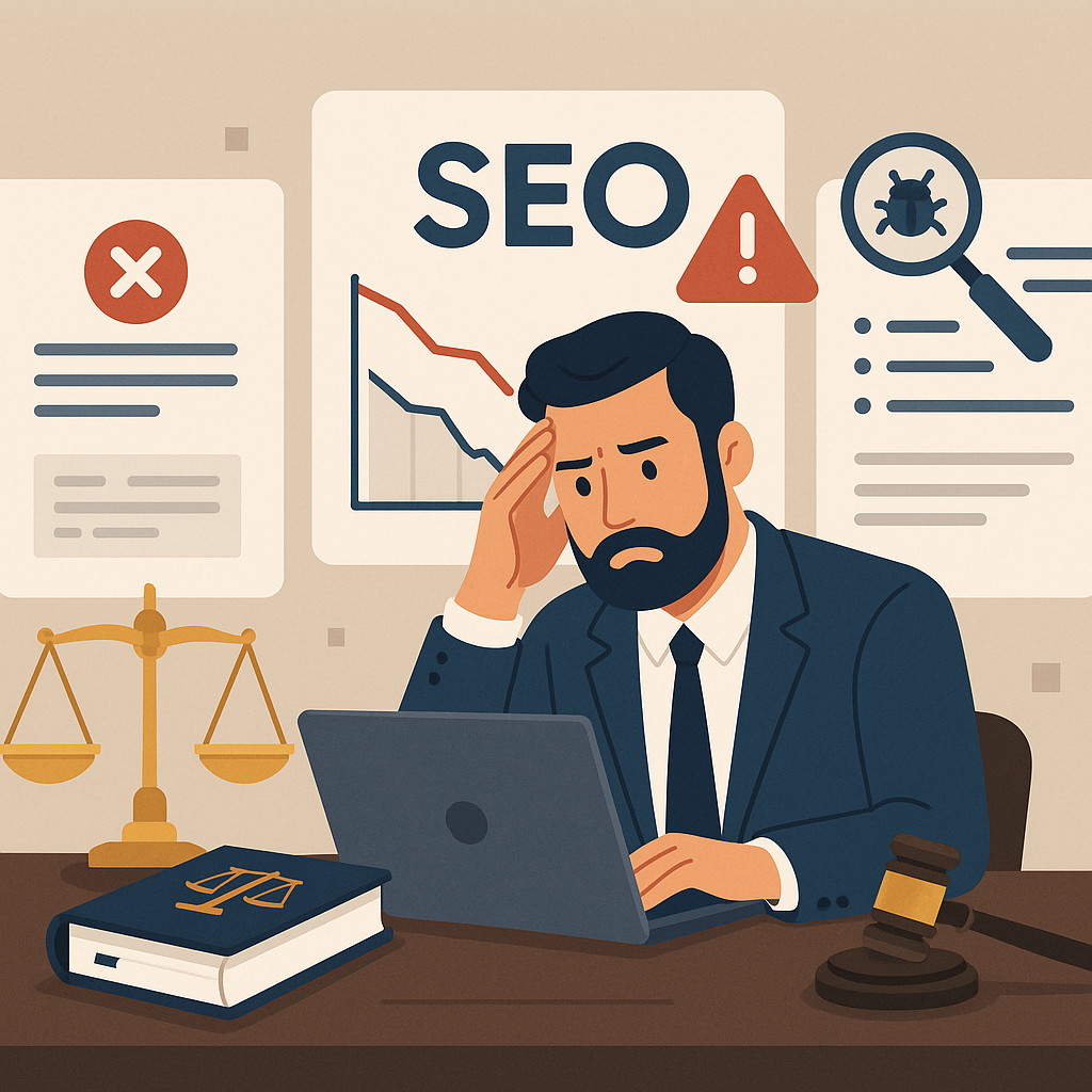 Common SEO Mistakes Law Firms Make (and How to Fix Them): Identify common law firm SEO mistakes and fix technical, content…