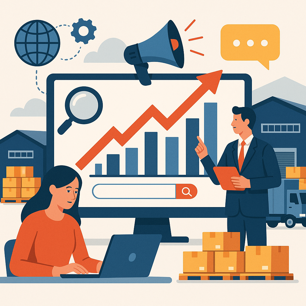 B2B Digital Marketing for 3PL Companies: Drive Warehouse Leads: 3PL digital marketing services: SEO, paid media, ABM, and…