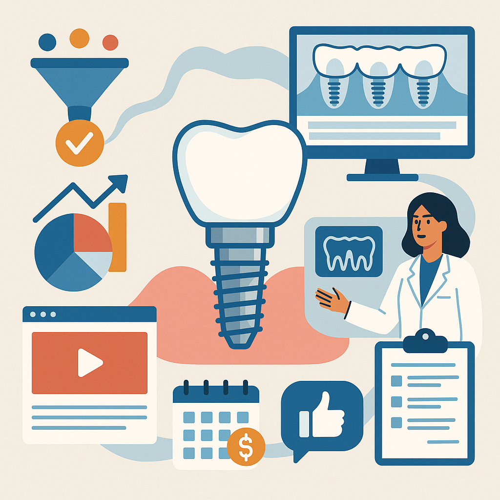 Dental Implant Marketing Strategies: Proven dental implant marketing strategies to generate leads, optimize local SEO, man…