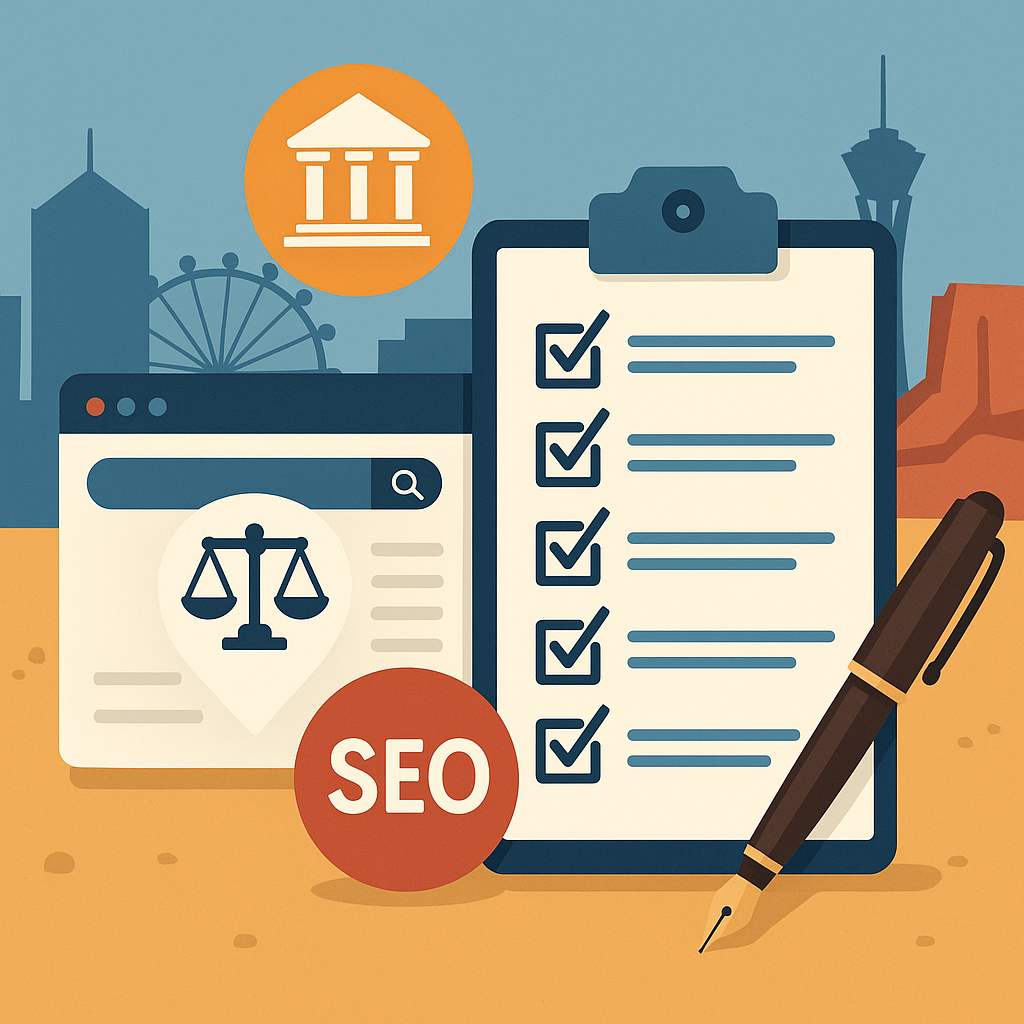 The Ultimate SEO Checklist for Las Vegas Attorneys: Las Vegas attorney SEO checklist: practical steps for law firm SEO, Go…
