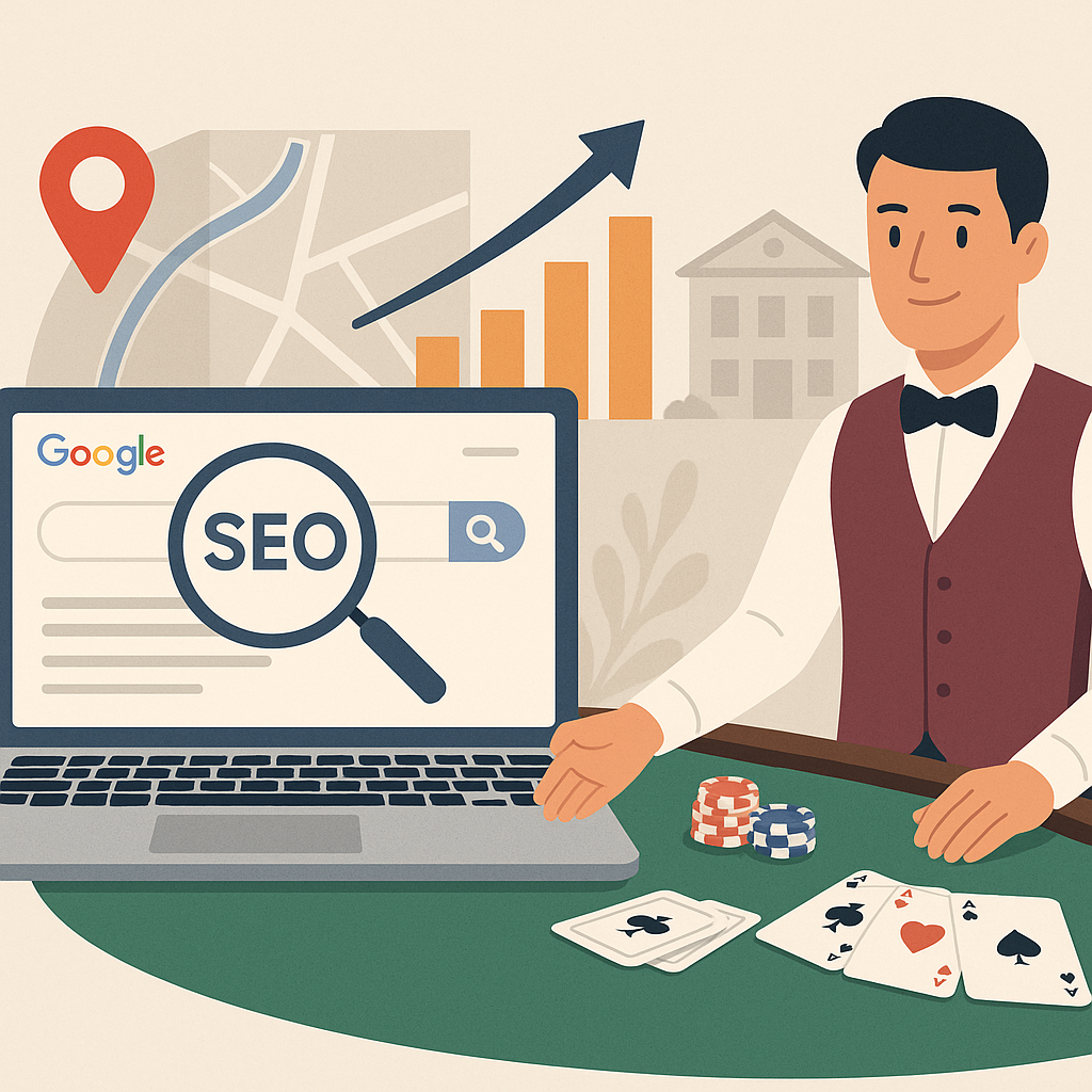 Dealer School Marketing: Practical dealer school SEO and casino dealer marketing tactics to boost local visibility, captur…