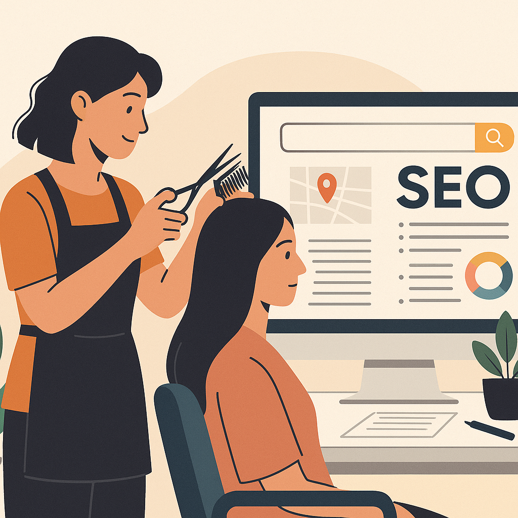 Hair Salon SEO: Local SEO for Hair Salons: practical tips for keyword research, content marketing, on-page SEO, and techni…