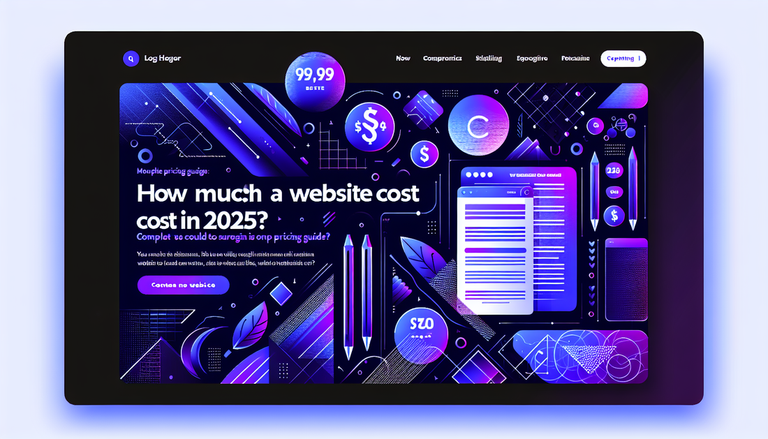 How Much Does a Website Cost in 2025? Complete Pricing Guide