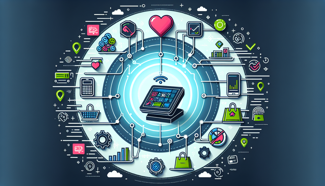 Custom POS integration connecting point-of-sale system to loyalty rewards and business applications
