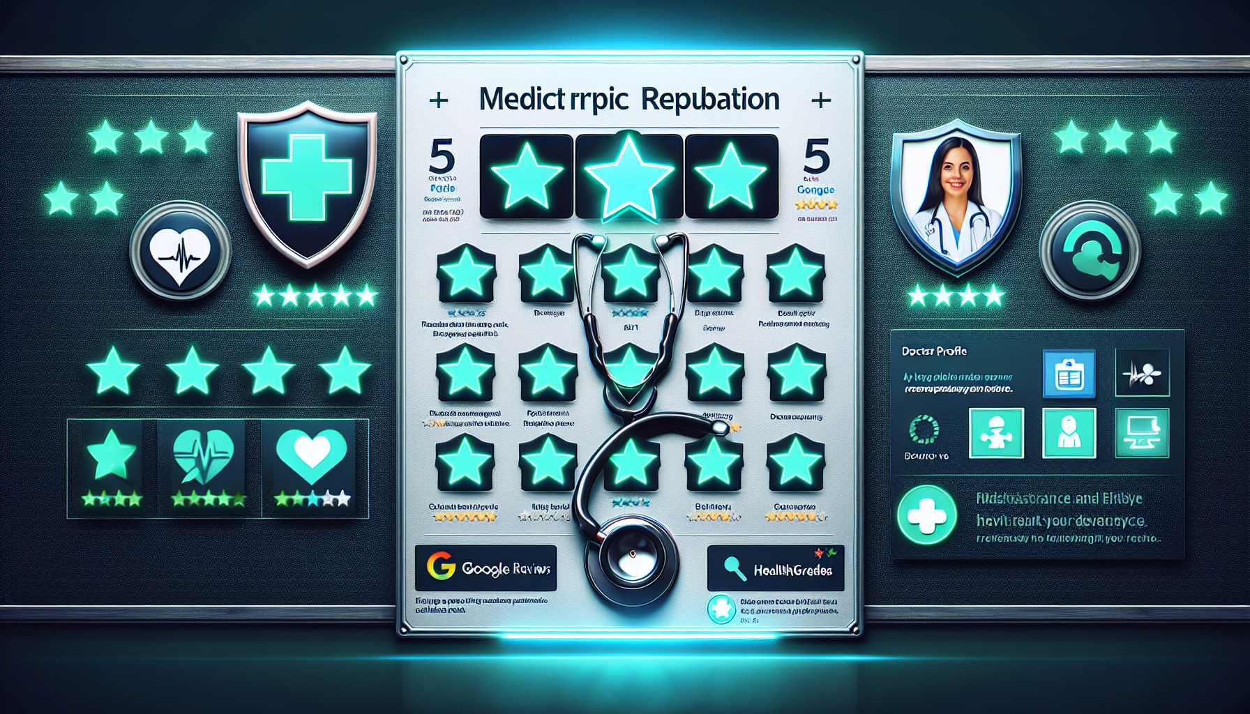 Reputation management for doctors and medical practices