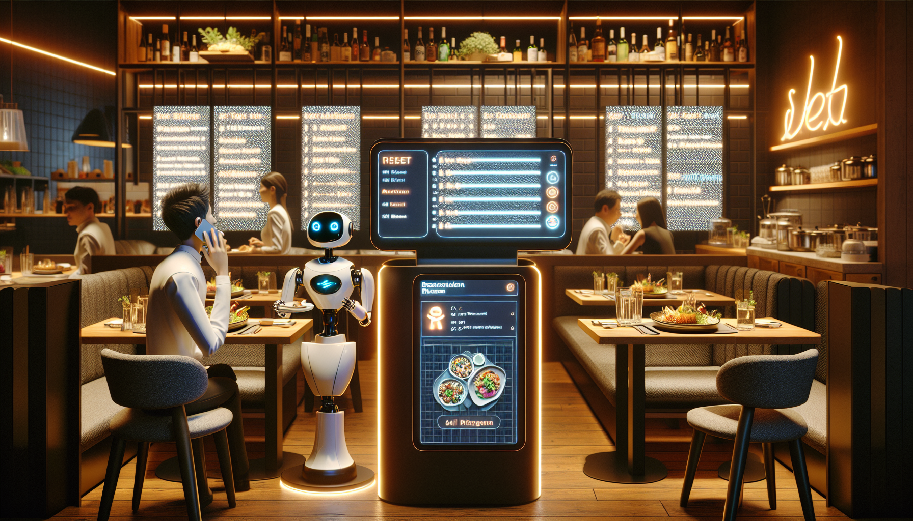 AI for restaurants automated ordering and reservations