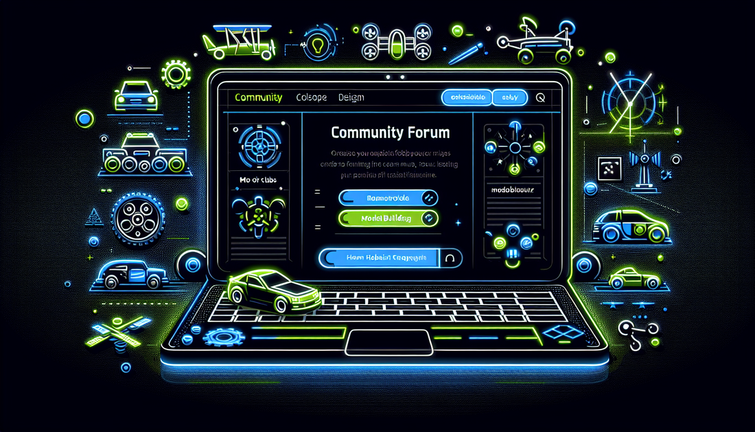 Custom website design for hobby communities and niche enthusiast groups