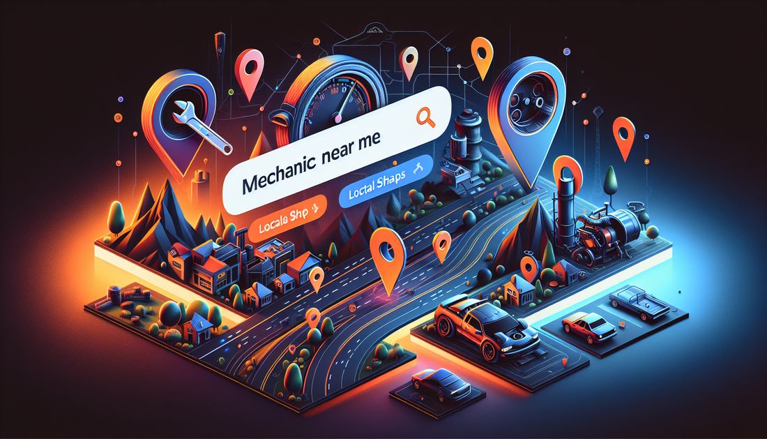 Auto repair shop local SEO Google Maps optimization