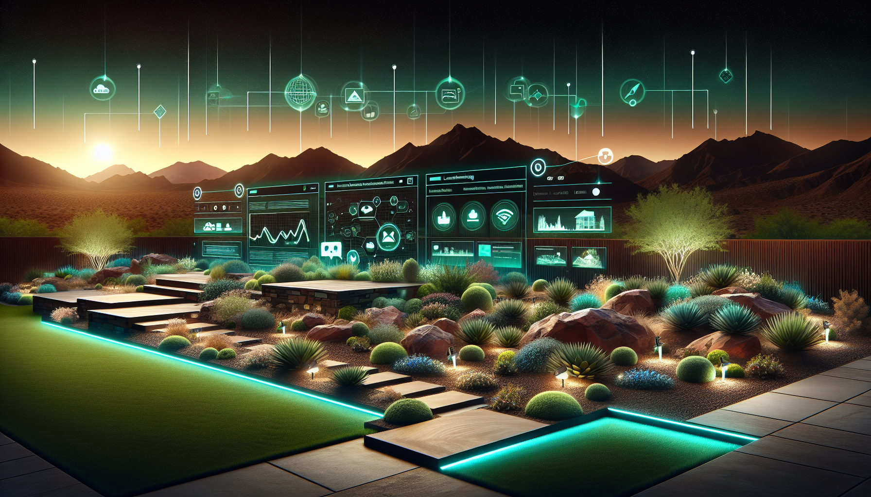 Las Vegas landscaping marketing strategies for desert landscaping companies with SEO and social media
