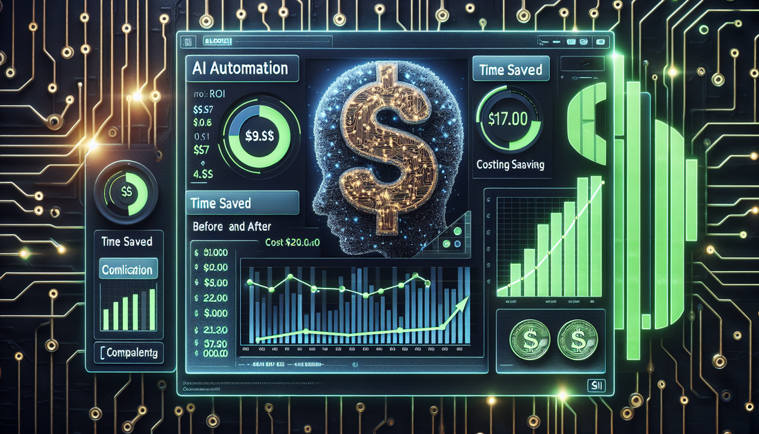 AI automation cost and ROI calculator for businesses