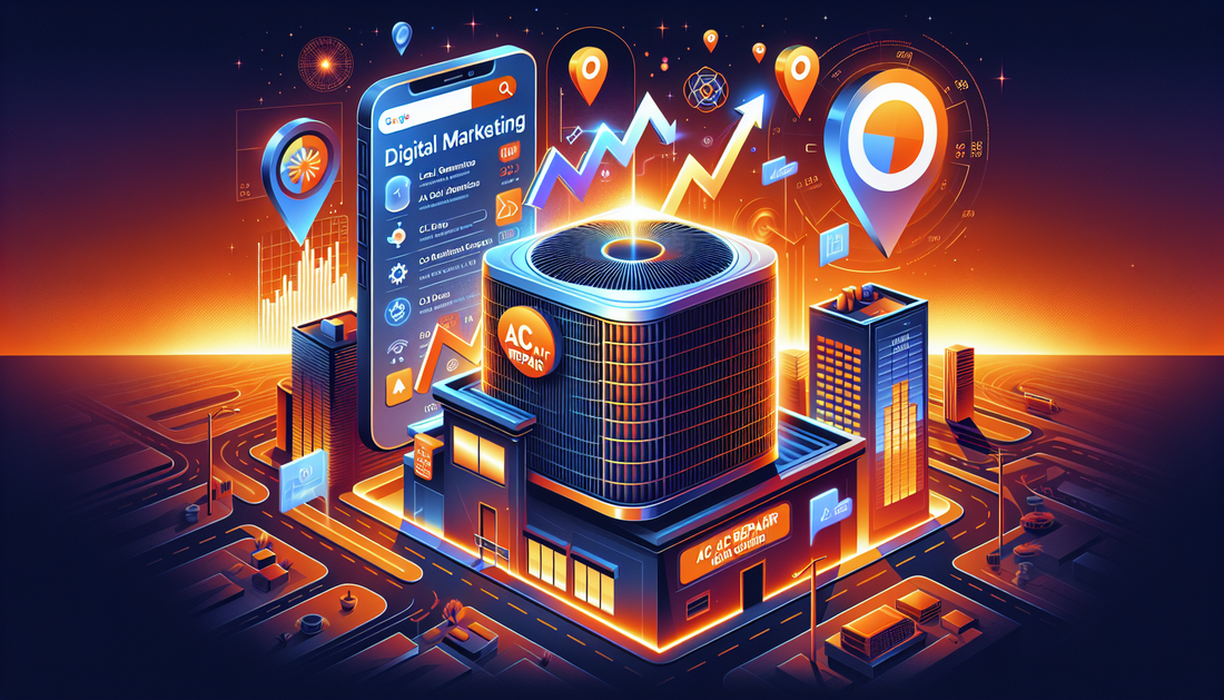HVAC SEO strategy for Las Vegas air conditioning companies ranking during summer peak season